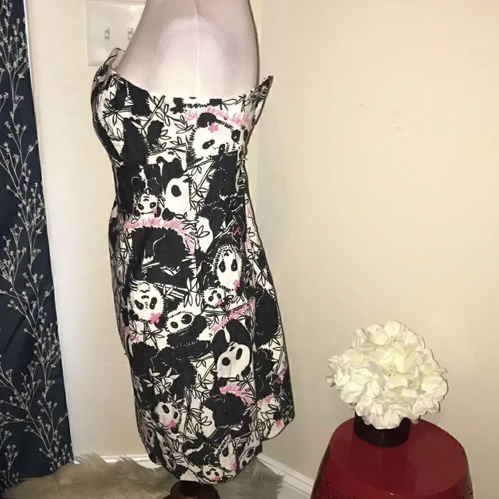 Lilly Pulitzer Pandamonium Bowen Dress RARE - Picture 2 of 7